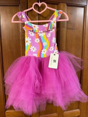 Brand New Bums & Roses Tutu Dress